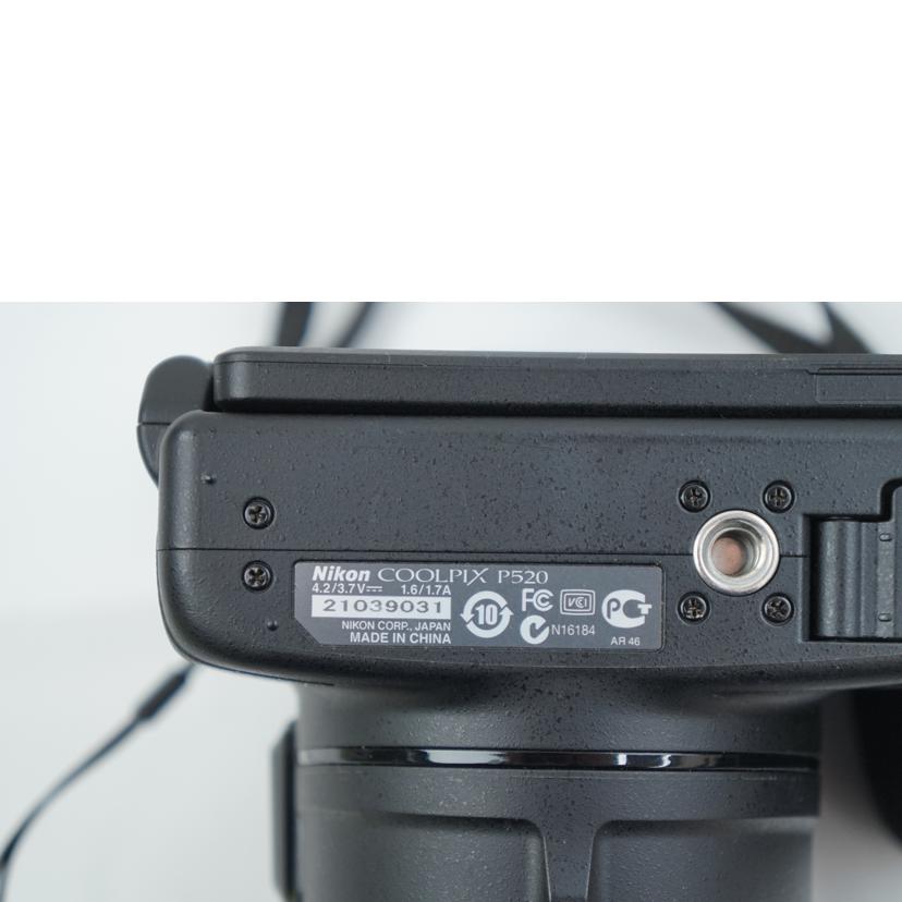 Ｎｉｋｏｎ ニコン/デジタルカメラ／ＣＯＯＬＰＩＸ　Ｐ５２０/COOLPIX P520//21039031/ABランク/67
