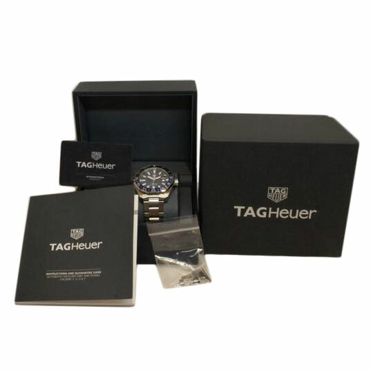 ＴＡＧ　ＨＥＵＥＲ タグホイヤー/アクアレーサーＧＭＴ／オートマ／ＳＳ/WAY201T.BA0927//WHD7349/ABランク/92