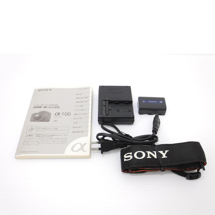 ＳＯＮＹ ソニー/α１００ボディ／一眼レンズセット/α100/18-55ｍｍ//87569/Bランク/88