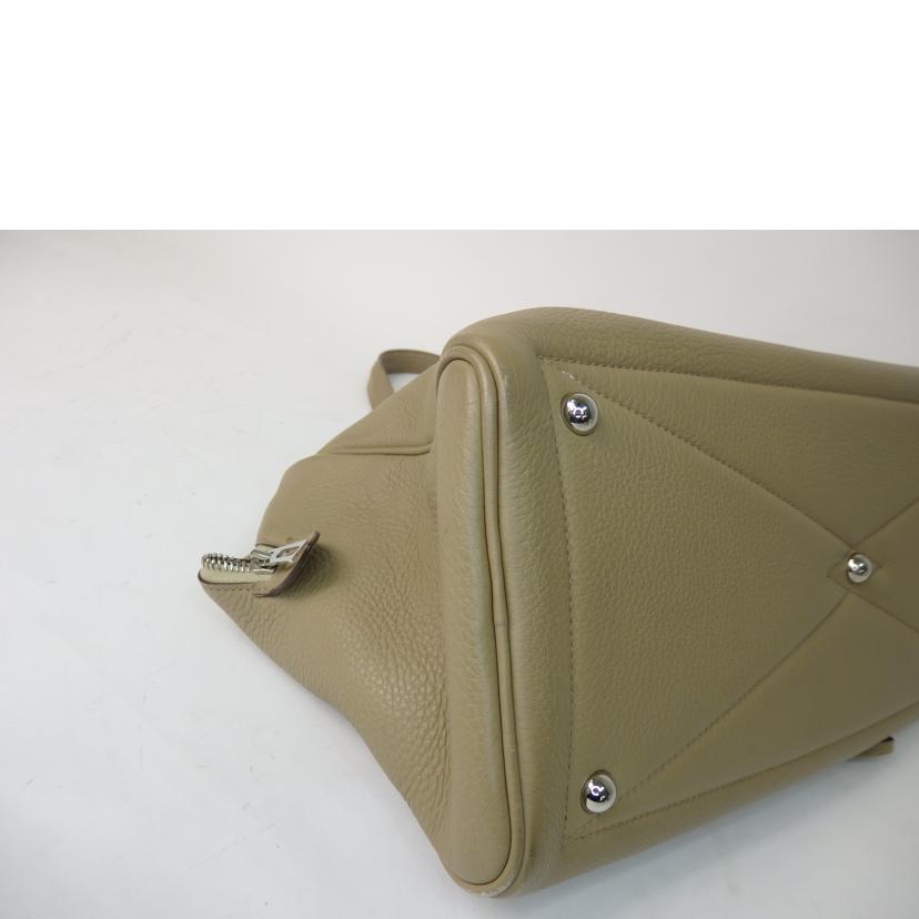 ＨＥＲＭＥＳ エルメス　ハンドバッグ　トートバッグ　シルバー金具　2006年頃製造/ヴィクトリア４０／トリヨンクレマンス／ベージュ／弊社見立//□J刻(06年）/Aランク/84