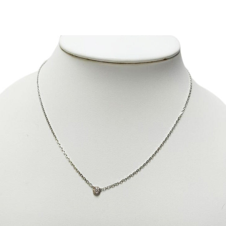 Ｃａｒｔｉｅｒ カルティエ/ダムール　ＡＵ７５０　ダイヤモンドネックレス　スモールモデル/CRB7125900//LDZ266/ABランク/52
