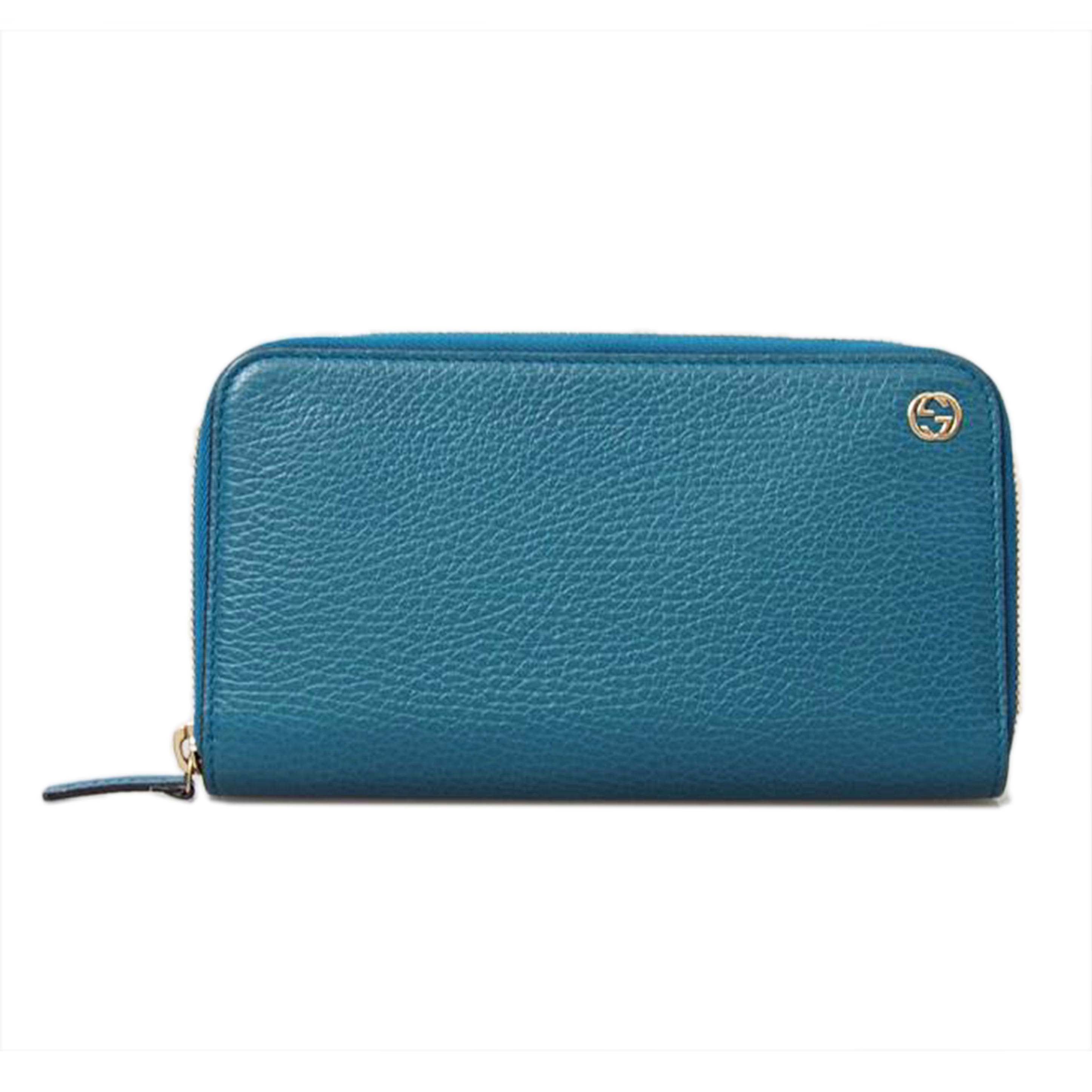 ＧＵＣＣＩ グッチ/インターロッキングＧ　　ラウンドファスナー長財布/449347//2067/Aランク/76