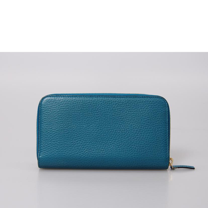 ＧＵＣＣＩ グッチ/インターロッキングＧ　　ラウンドファスナー長財布/449347//2067/Aランク/76