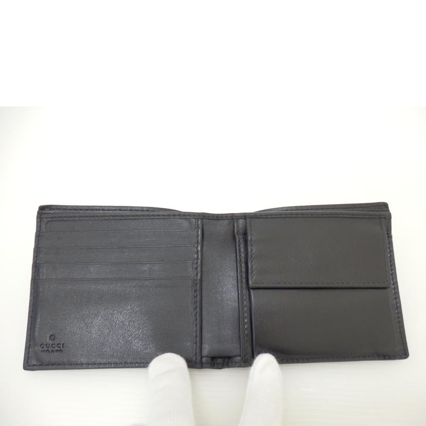 ＧＵＣＣＩ グッチ/マルチカラーステッチロゴ二つ折り財布/598252//Bランク/88