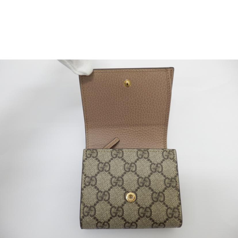 ＧＵＣＣＩ グッチ/ＧＧマーモント　二つ折り財布/598587//Aランク/88