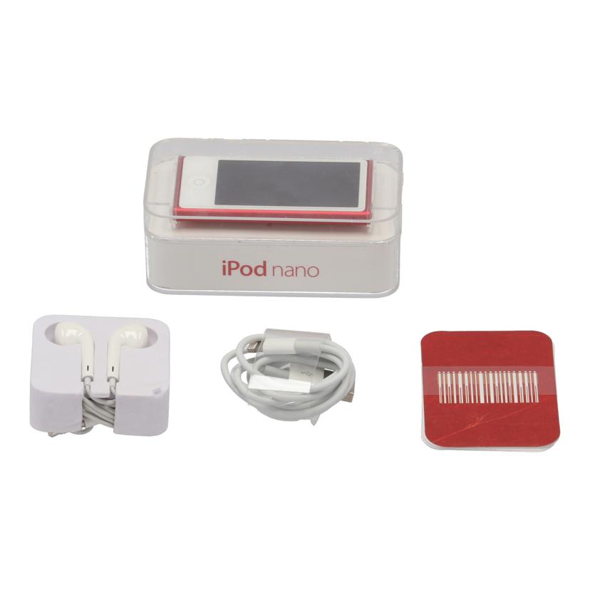 Ａｐｐｌｅ アップル/ｉＰｏｄ　ｎａｎｏ　１６ＧＢ　ＲＥＤ/MKN72J/A//DCYRP003GK65/Bランク/69