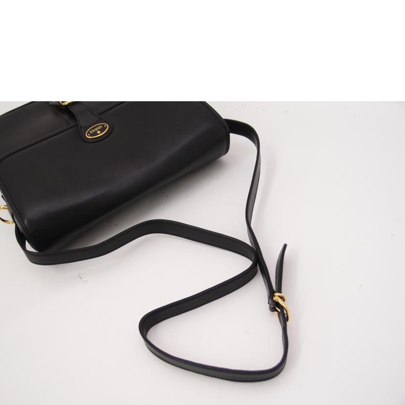 ＧＵＣＣＩ グッチ/オールドグッチ・レザーショルダー／ブラック/001.23.1098//ABランク/69