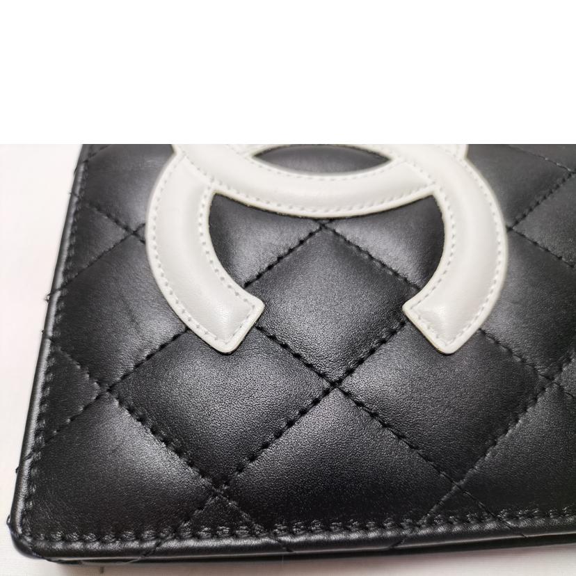 ＣＨＡＮＥＬ シャネル/カンボンライン　二つ折り財布/A26717//14593202/ABランク/52
