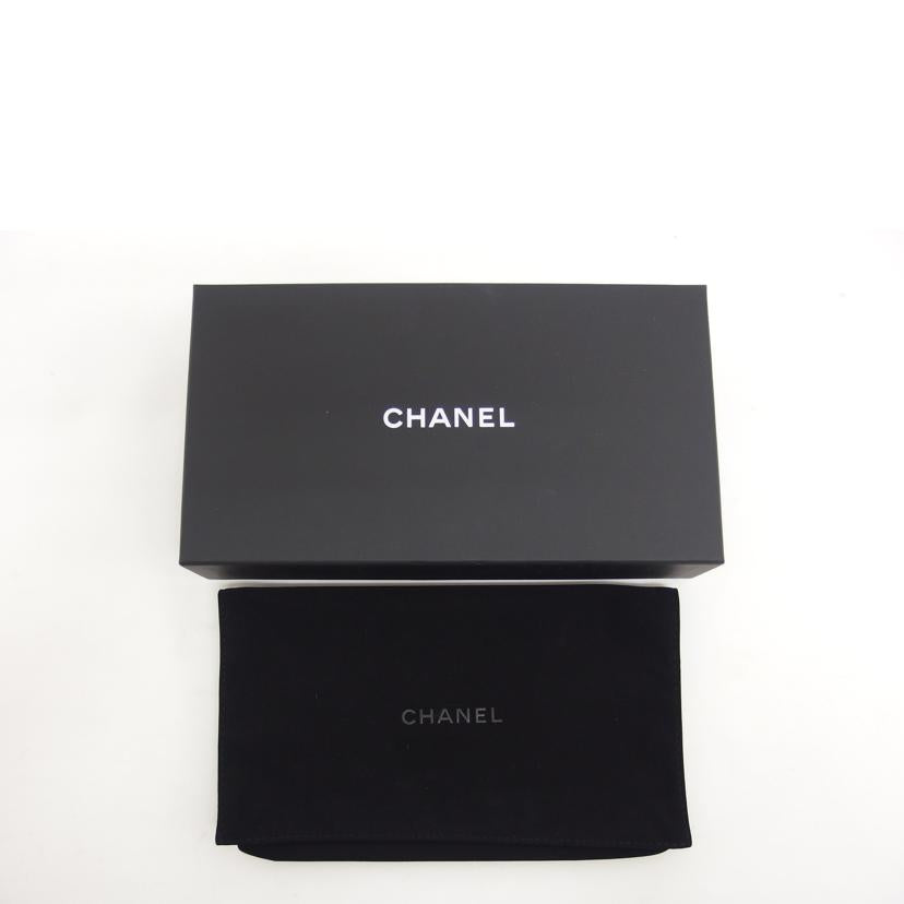 ＣＨＡＮＥＬ シャネル/ＣＣフィリグリー／キャビアスキン／二つ折り長財布/A84448//25516816/ABランク/04