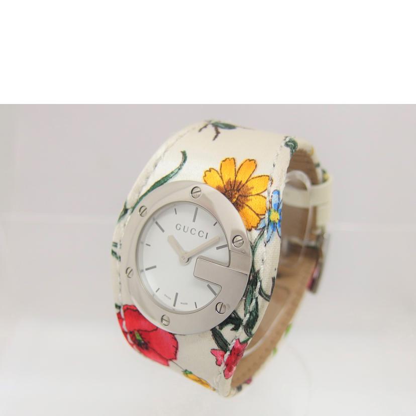 ＧＵＣＣＩ グッチ/バンデュー／Ｇフレーム　フラワーベルト／アナログウォッチ／クォーツ/104//10302638/ABランク/04