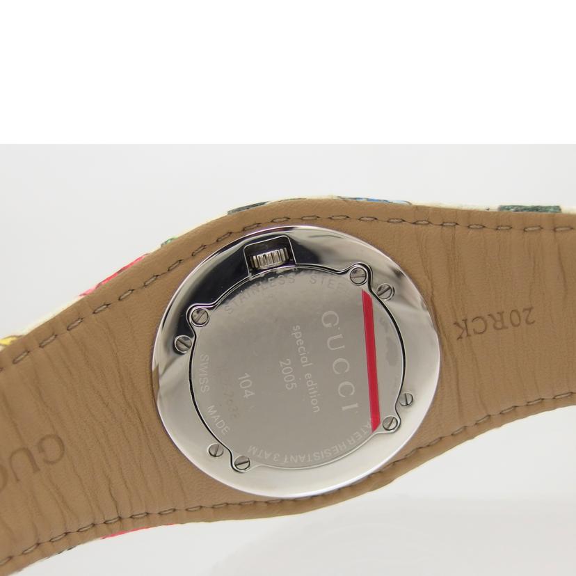 ＧＵＣＣＩ グッチ/バンデュー／Ｇフレーム　フラワーベルト／アナログウォッチ／クォーツ/104//10302638/ABランク/04