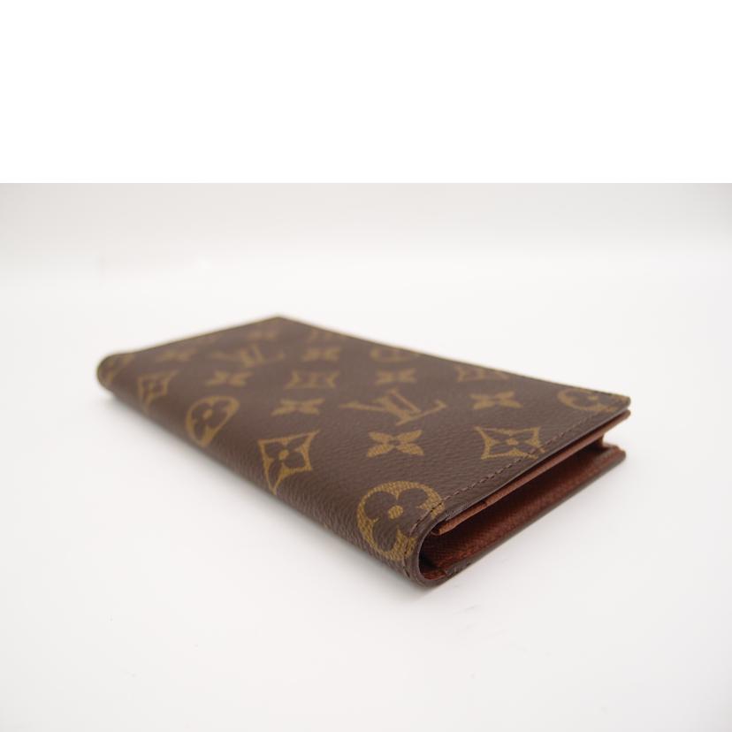 ＬＯＵＩＳ　ＶＵＩＴＴＯＮ ルイ・ヴィトン　長財布　札入れ　二つ折り　ブラウン　/ポルトカルトクレディ・円／モノグラム/M60825//CT1900/Aランク/69