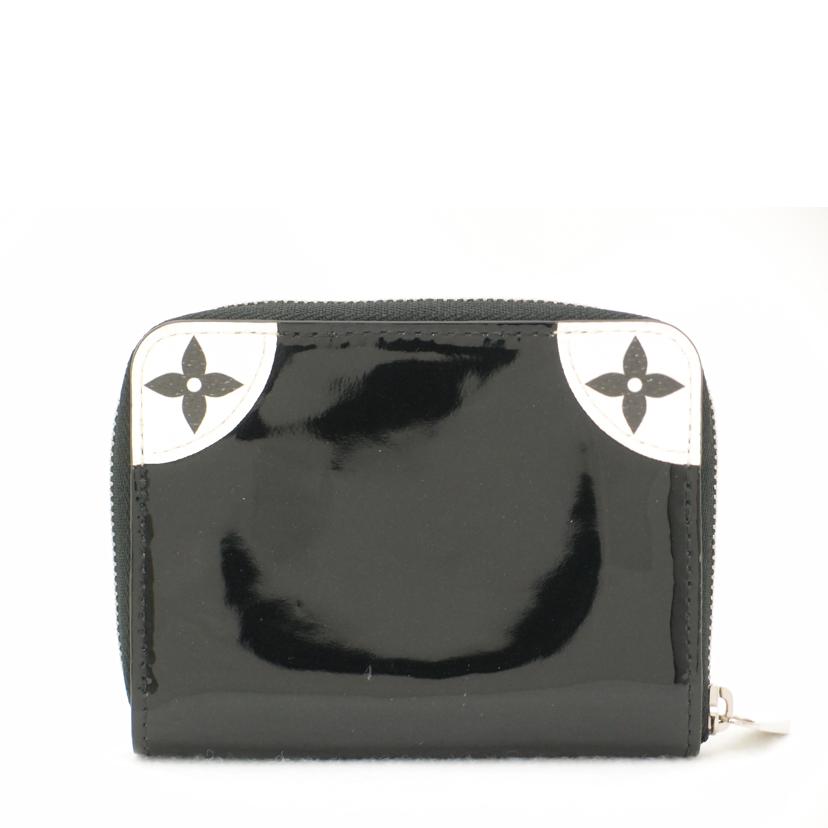 ＬＯＵＩＳ　ＶＵＩＴＴＯＮ ルイ・ヴィトン　コインケース　小銭入れ　黒　エナメル　レディース/ジッピーコインパース／ヴェルニ・ミロワール/M67665//SN1***/Aランク/69
