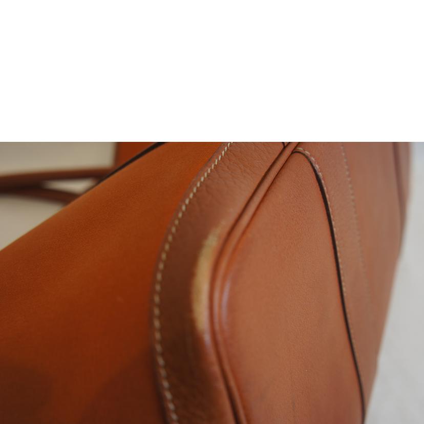 ＨＥＲＭＥＳ エルメス/ガーデンパーティーＰＭ／トワルオフィシエ／オレンジ//J □I刻印/Bランク/92