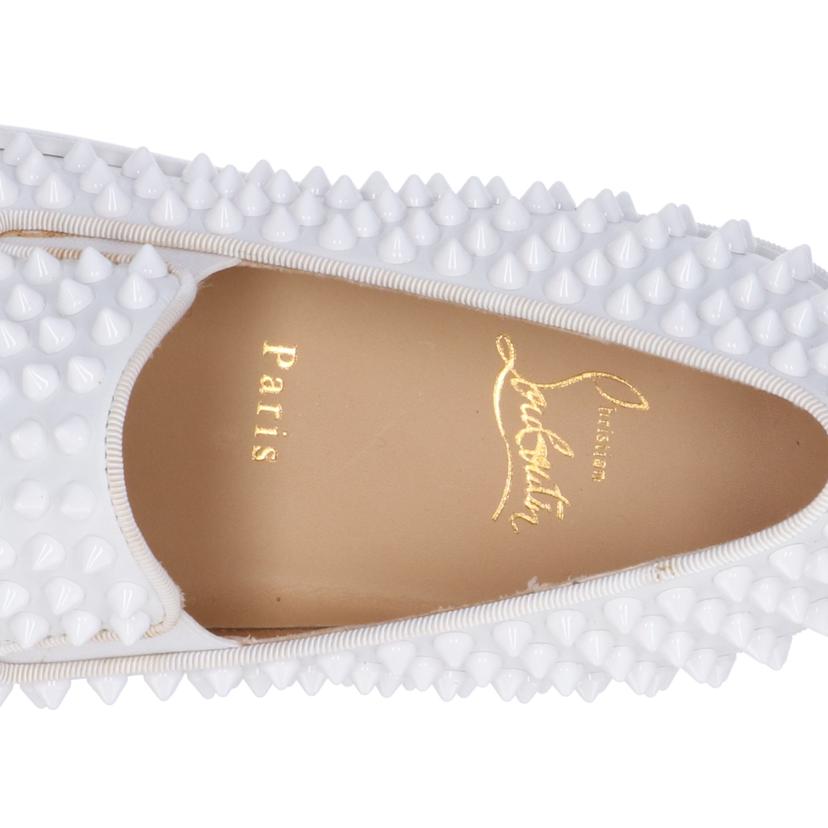 Ｃ．Ｌｏｕｂｏｕｔｉｎ クリスチャン・ルブタン/スパイクスタッズ・ローラーボートレザースニーカー/3120490//Bランク/75