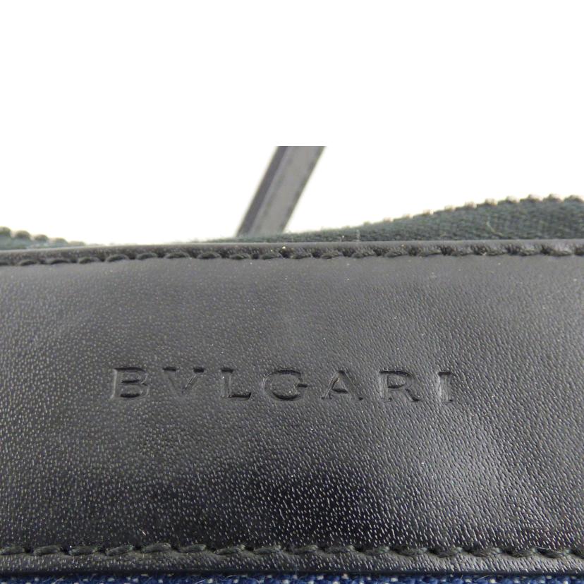ＢＶＬＧＡＲＩ ﾌﾞﾙｶﾞﾘ/ロゴマニアデニムレザーミニショルダー/21528//Bランク/64