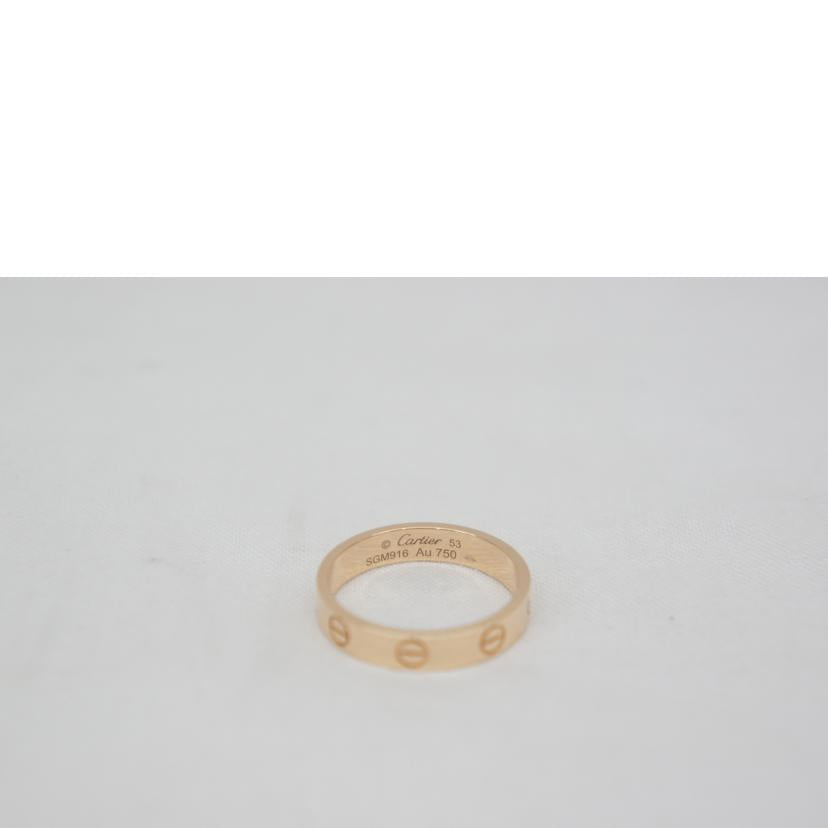 Ｃａｒｔｉｅｒ カルティエ/Ｋ１８ＰＧ　ラブリング＃１３//SGM916/Aランク/05