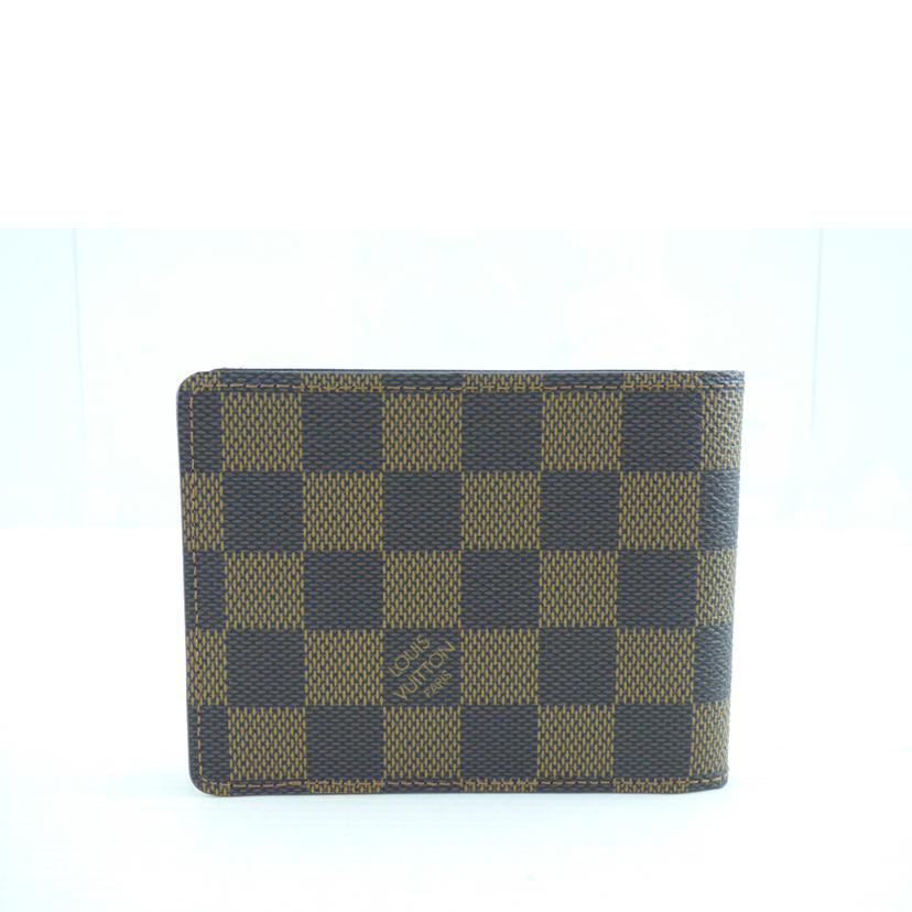 ＬＯＵＩＳ　ＶＵＩＴＴＯＮ ルイ・ヴィトン/ポルトフォイユミュルティプル／ダミエ/N60895//RA4***/Aランク/64