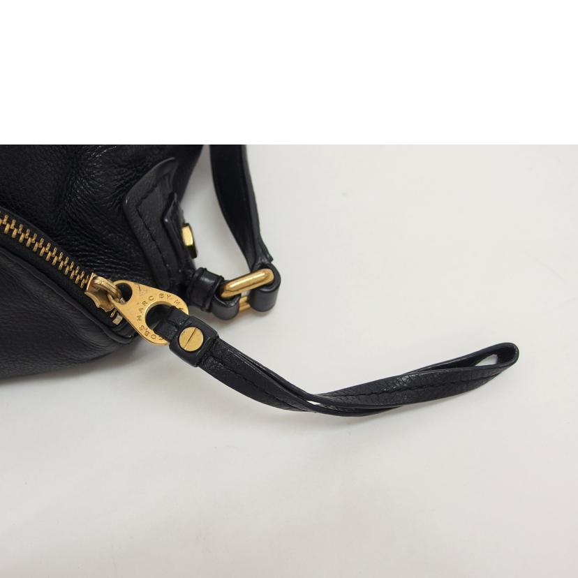 ＭＡＲＣ　ＢＹ　ＭＡＲＣ　ＪＡＣＯＢＣ マークバイマークジェイコブス/レザーショルダーバッグ／ブラック/M3PE08580001//Bランク/04