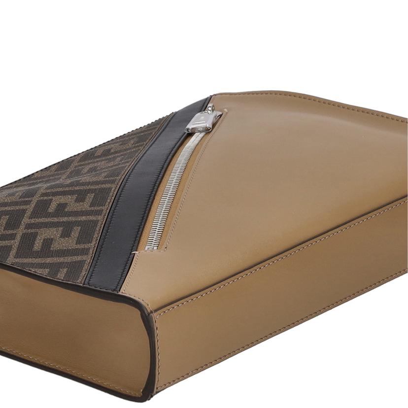 ＦＥＮＤＩ フェンディ/ダイアゴナルクラッチ／ズッカ×ブラウン/7VA491//AJF**********/Aランク/75