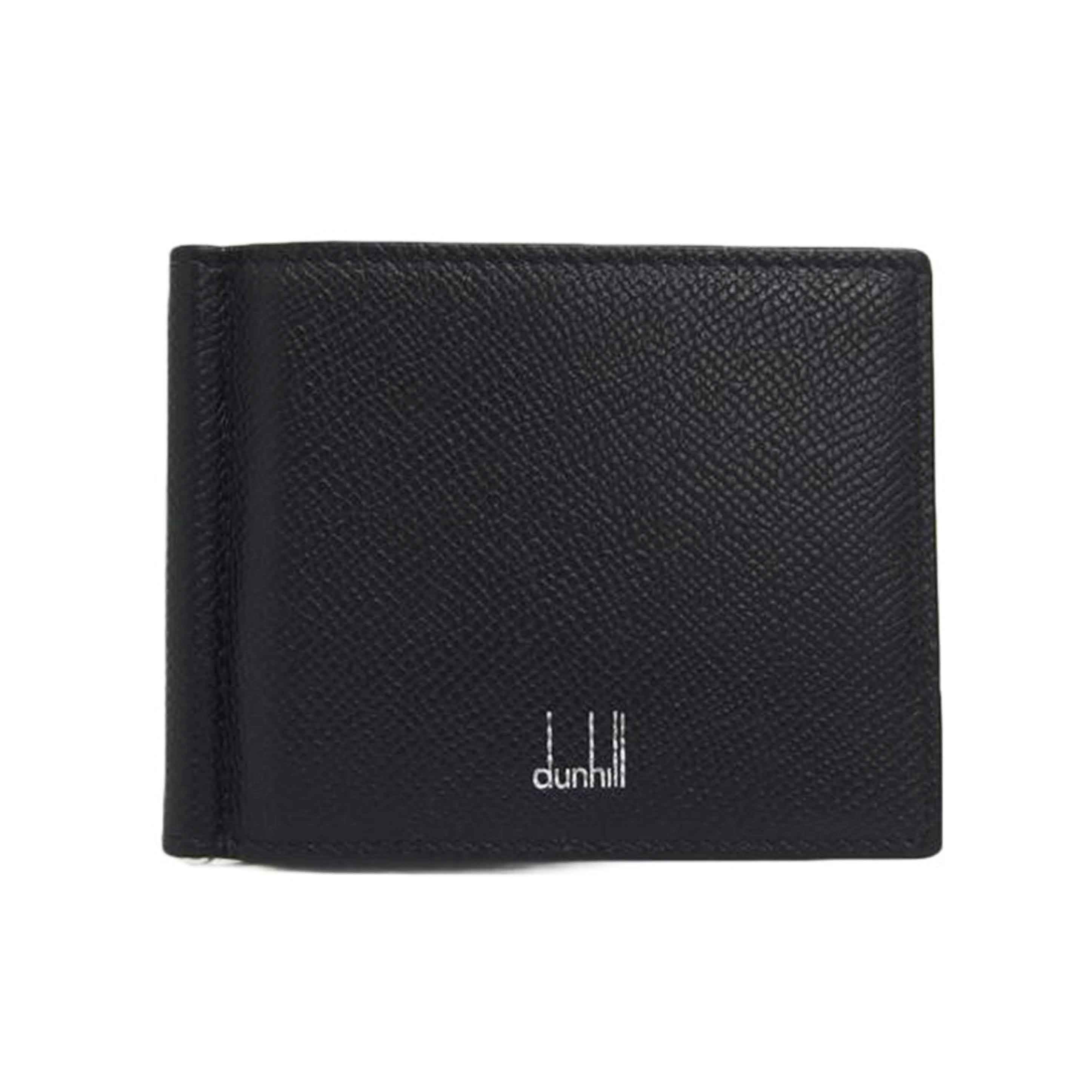 ｄｕｎｈｉｌｌ ダンヒル/二つ折りマネークリップ／ブラック/DU19R2810CA001//ABランク/04