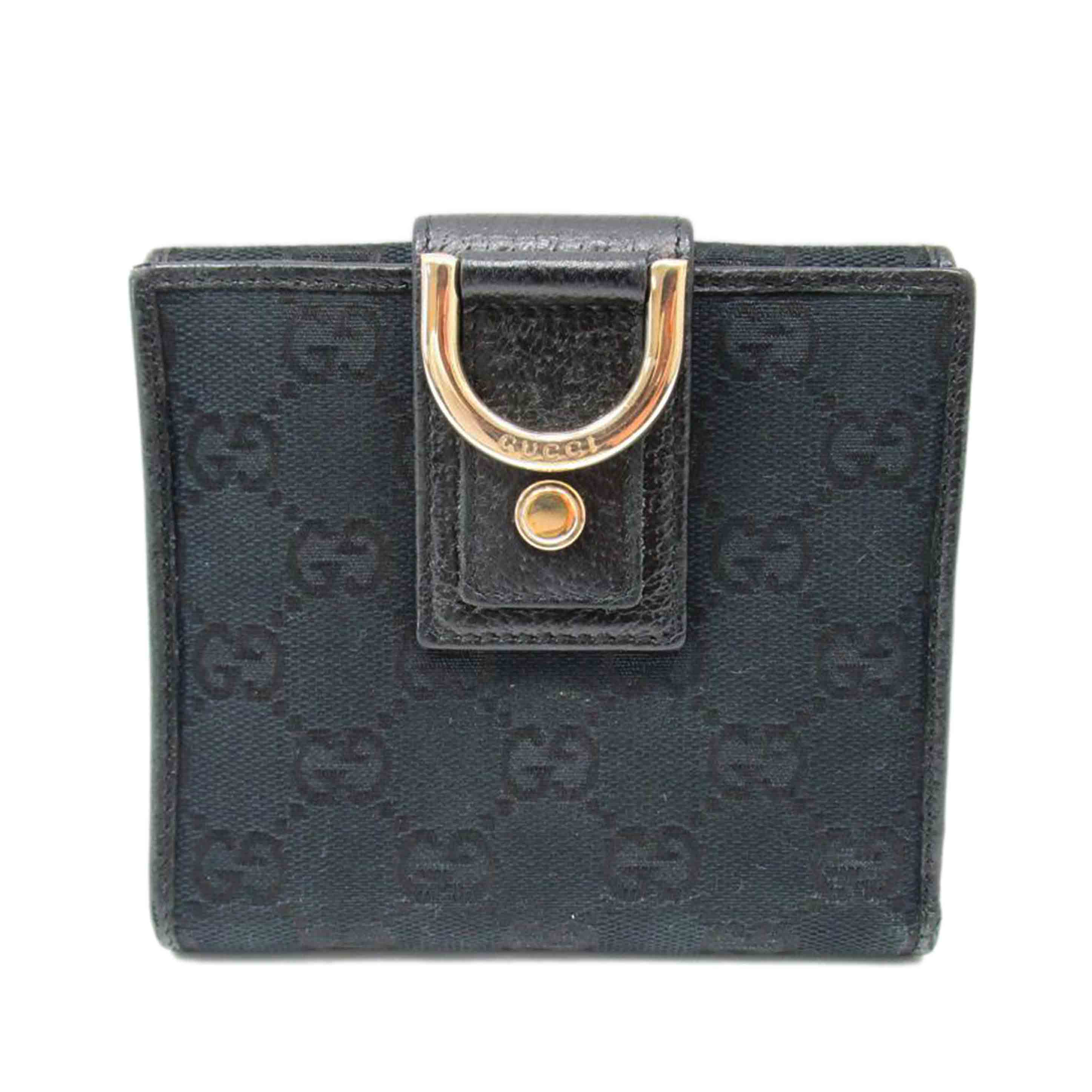 　　ＧＵＣＣＩ/Ｗホック財布／ＧＧキャンバス/141411//218*/Bランク/63