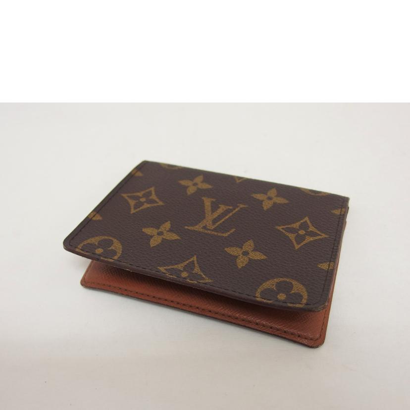 ＬＶ ルイヴィトン パスケース/ポルト２カルト・ヴェルティカル／モノグラム/M60533//CA0***/Bランク/04
