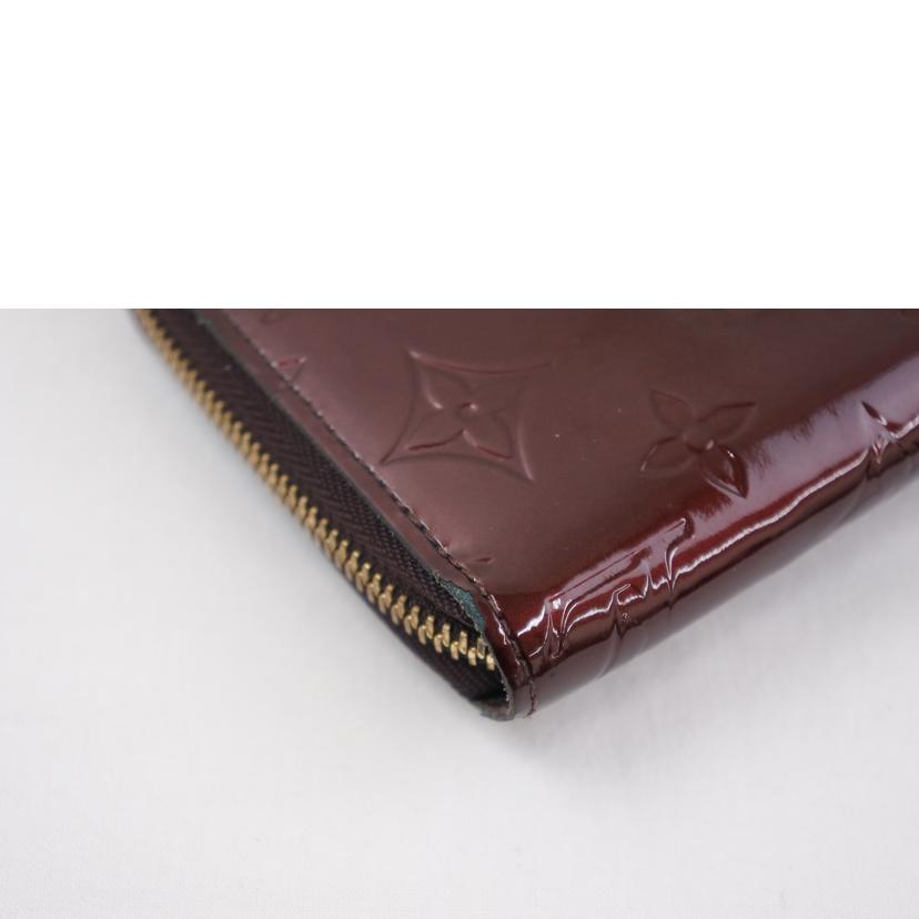 ＬＶ ルイヴィトン/ジッピーウォレット／ヴェルニ／アマラント/M93522//CA3160/ABランク/67