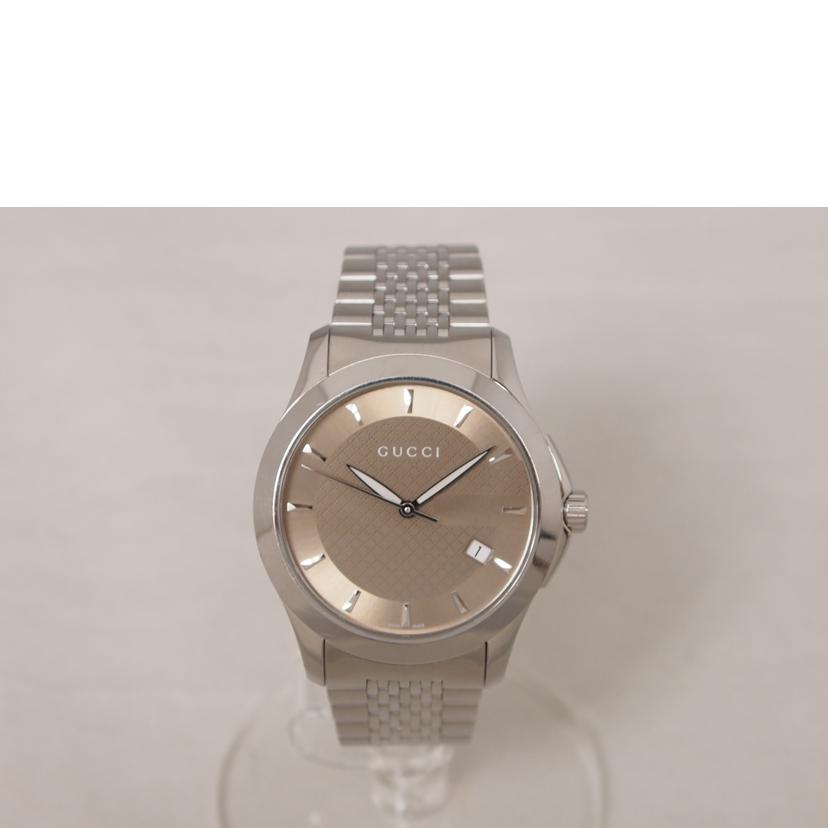 ＧＵＣＣＩ グッチ/Ｇタイムレス／ＳＳ／クォーツ/126.4//Bランク/76