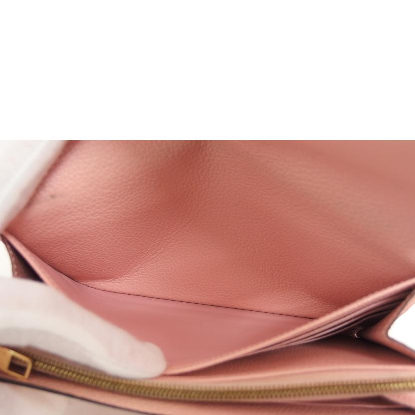 ＬＶ ルイヴィトン/ポルトフォイユ・サラ／モノグラム／アンプラント／ローズバレリーヌ/M61291 //CA3105/Bランク/04