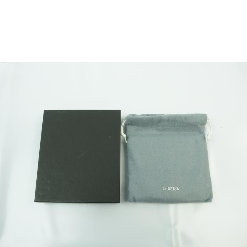 ＰＯＲＴＥＲ ポーター/ＳＯＬＥ　レザーコインケース　７０ｔｈアニバーサリー　黒/103-04563//ABランク/83