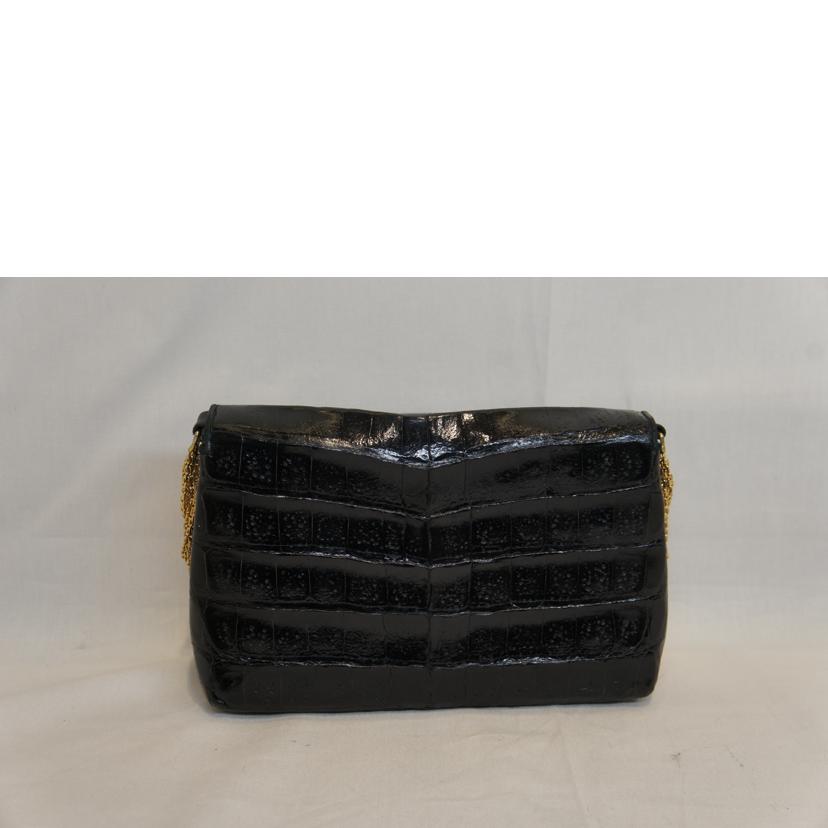 ＣＨＡＮＥＬ シャネル/クロコダイル６連チェーンショルダー//0558109/Bランク/92