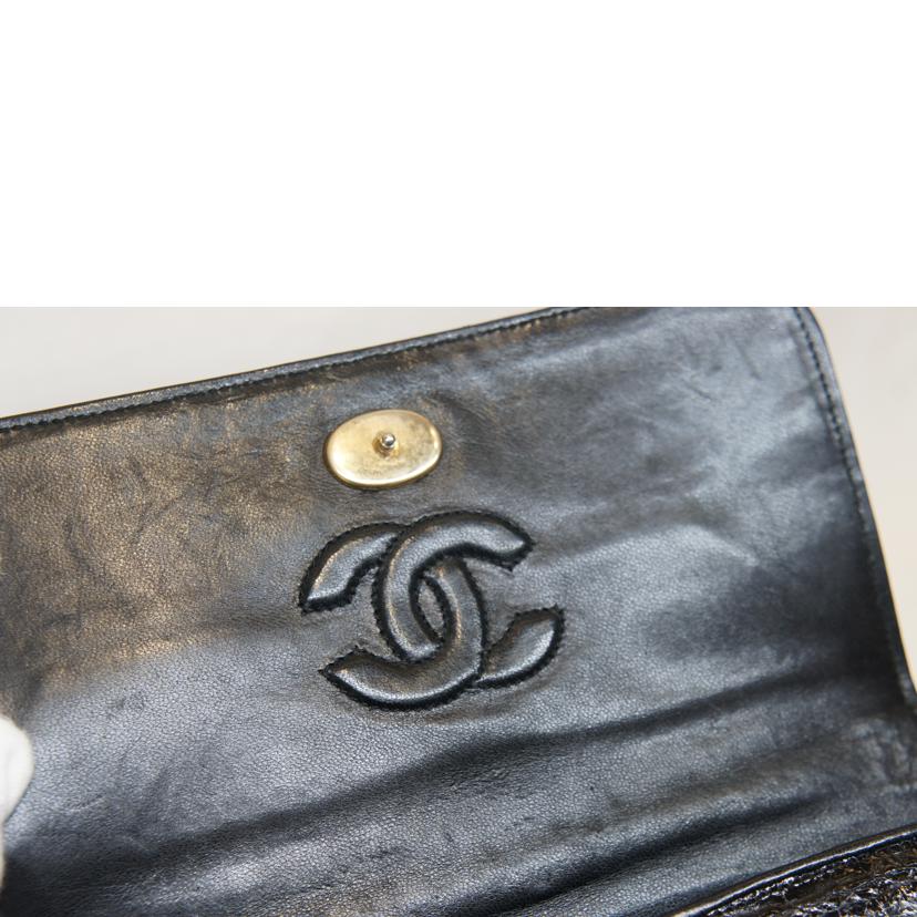 ＣＨＡＮＥＬ シャネル/クロコダイル６連チェーンショルダー//0558109/Bランク/92
