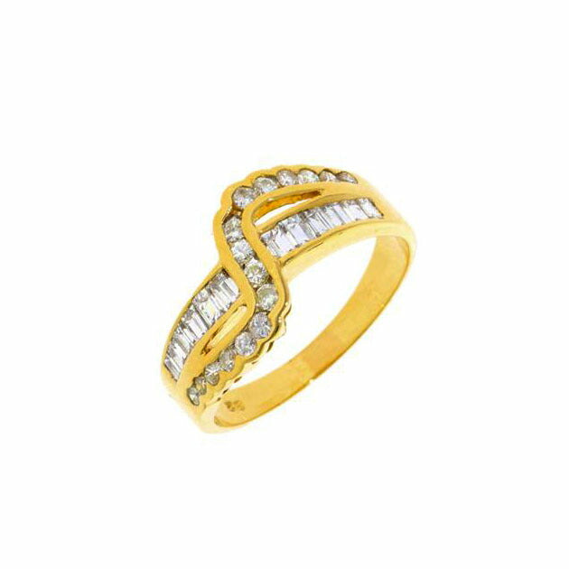 /Ｋ１８ダイヤリング０．８２ｃｔ//ABランク/75