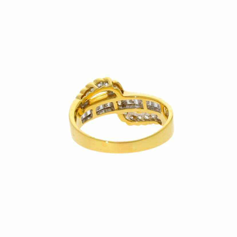/Ｋ１８ダイヤリング０．８２ｃｔ//ABランク/75