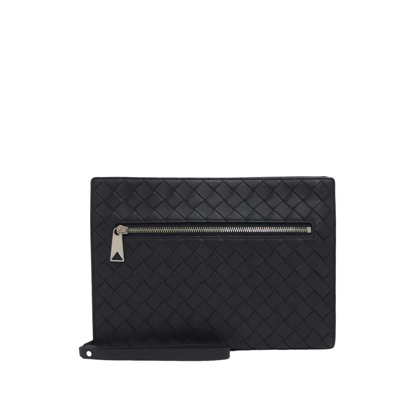 ＢＯＴＴＥＧＡ　ＶＥＮＥＴＡ ボッテガヴェネタ/イントレチャート／レザークラッチバッグ／ブラック//P02115794X/ABランク/04