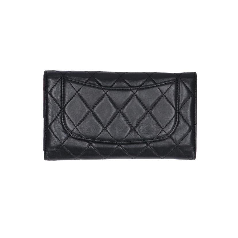 ＣＨＡＮＥＬ シャネル/ラムスキンマトラッセラウンドファスナー長財布//112*****/Bランク/75