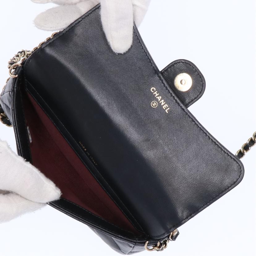 ＣＨＡＮＥＬ シャネル/マトラッセ／ミニチェーンショルダー／ウォレット//NT5664N0/Aランク/75