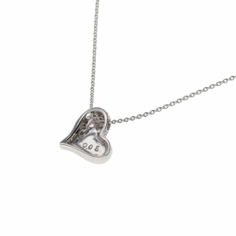 /Ｋ１８ＷＧダイヤネックレス０．０５ｃｔ//ABランク/75