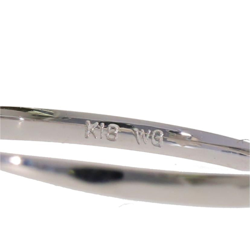 /Ｋ１８ＷＧダイヤリング０．２０ｃｔ//Aランク/75