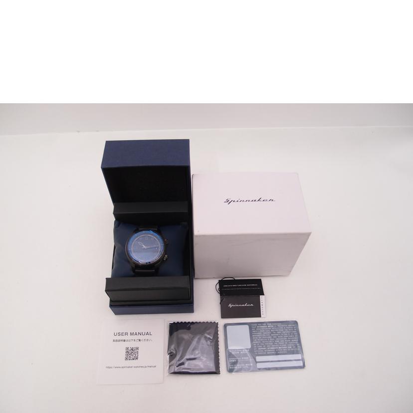 ＳＰＩＮＮＫＥＲ スピニカー　腕時計　黒文字盤　回転ベゼル　メンズ　/ＳＰＩＮＮＫＥＲ／ブラッドナー／自動巻き/SP-5062-06//ABランク/69