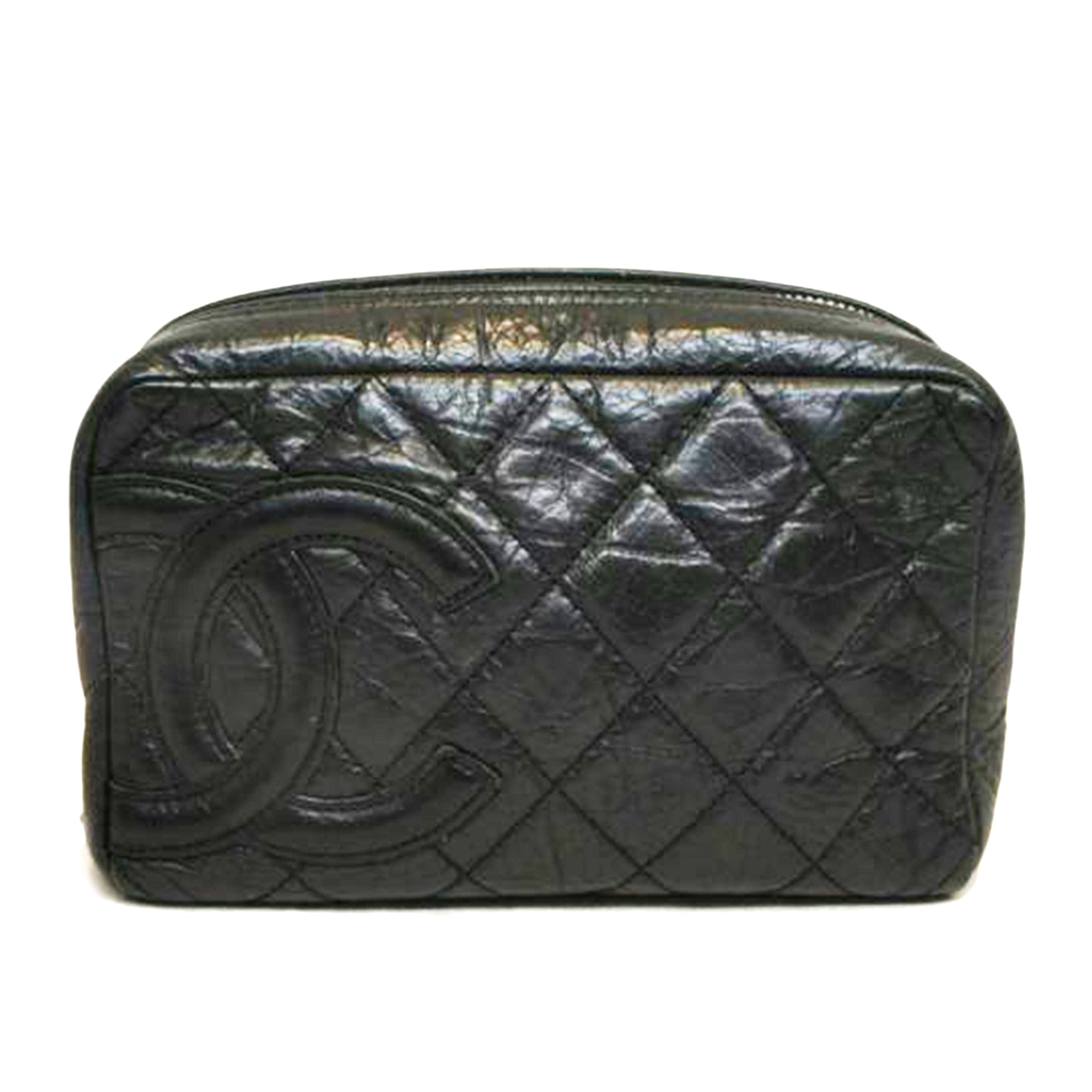 ＣＨＡＮＥＬ シャネル/カンボンラインファスナーポーチ//12947712/ABランク/92