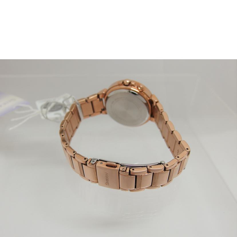 ✨未使用箱付 CASIO カシオ SHEEN シーン ソーラー ローズ ゴールド SHEEN（CASIO） カシオ シーン 電波ソーラーモデル SHW-5300DSG