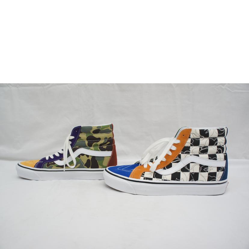 VANS ヴァンズ/×BAPE Sk8-Hi 38 Dx/VN0A38GF7BM/28.5/メンズスシューズ/Bランク/05【中古】