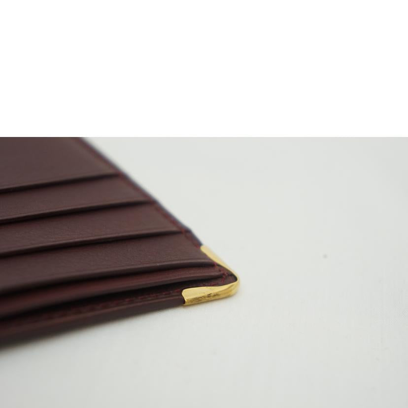 Ｃａｒｔｉｅｒ カルティエ/マストライン二つ折り財布//ABランク/09