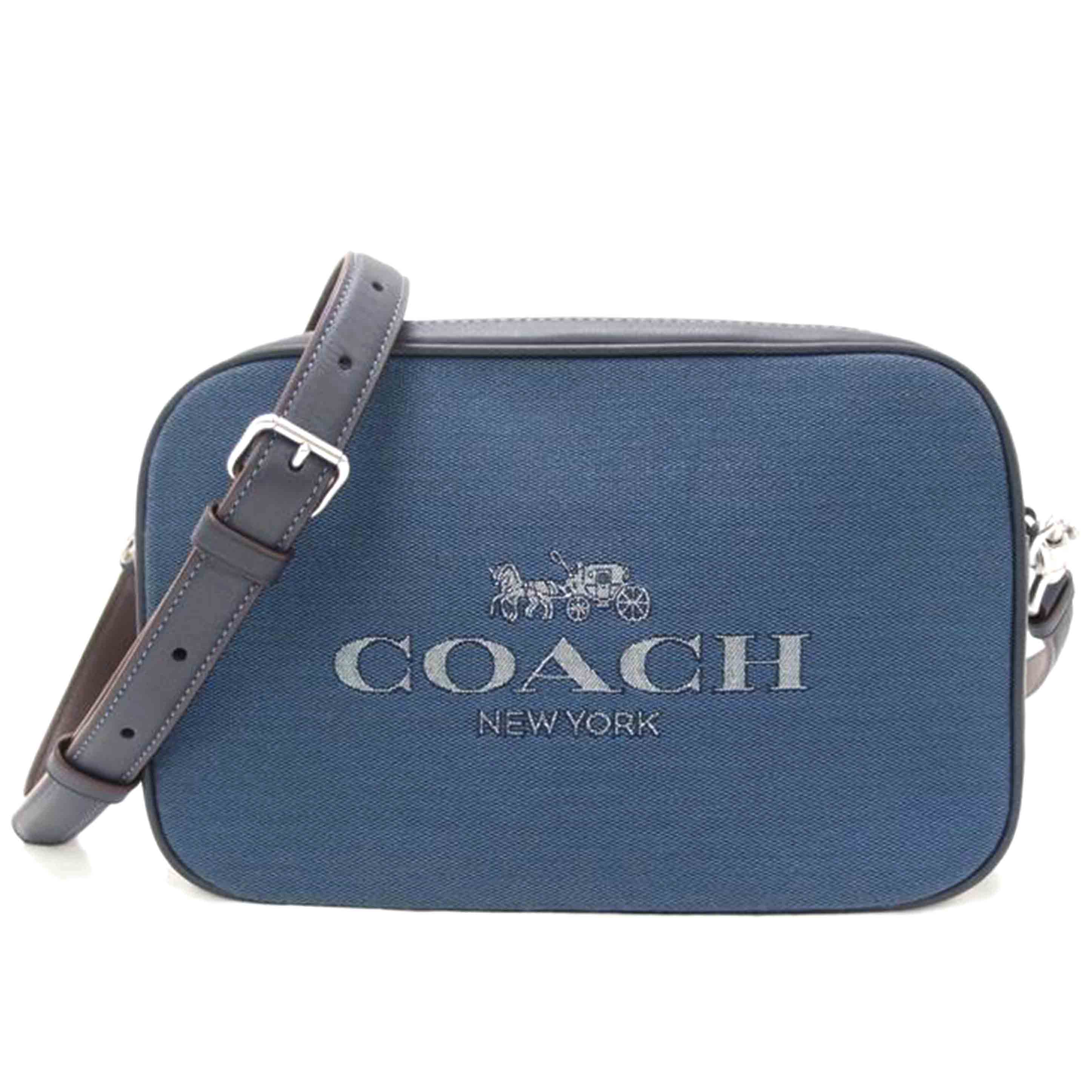 ＣＯＡＣＨ コーチ　紺　青　レディース　斜め掛け　肩掛け/ジェスキャンバスショルダー／ネイビー/6519//L20**/SAランク/69