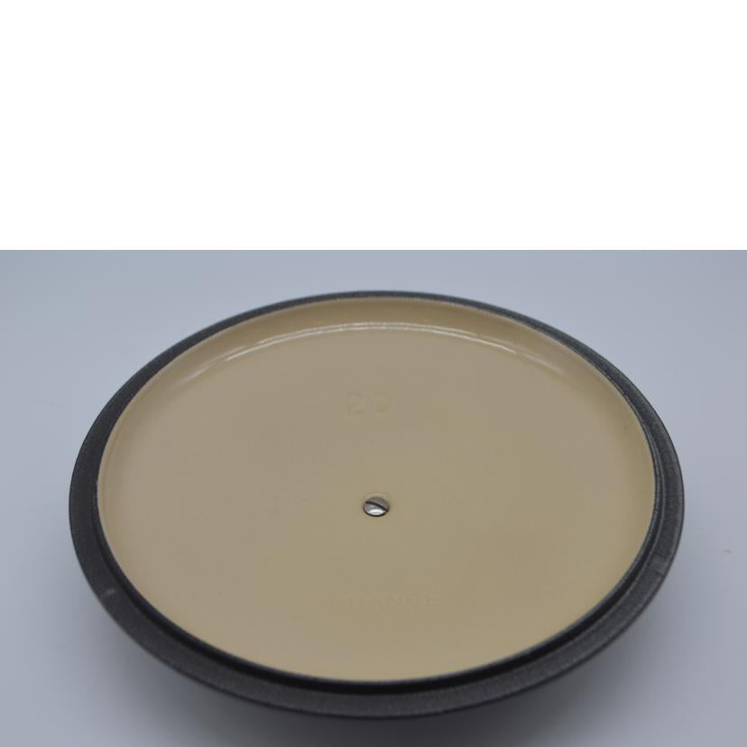 ＬＥＣＲＥＵＳＥＴ ルクルーゼ/ココット・ロンド／２０ｃｍ／パープル//Aランク/89