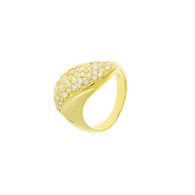 /Ｋ１８ダイヤリング０．５０ｃｔ//Aランク/75