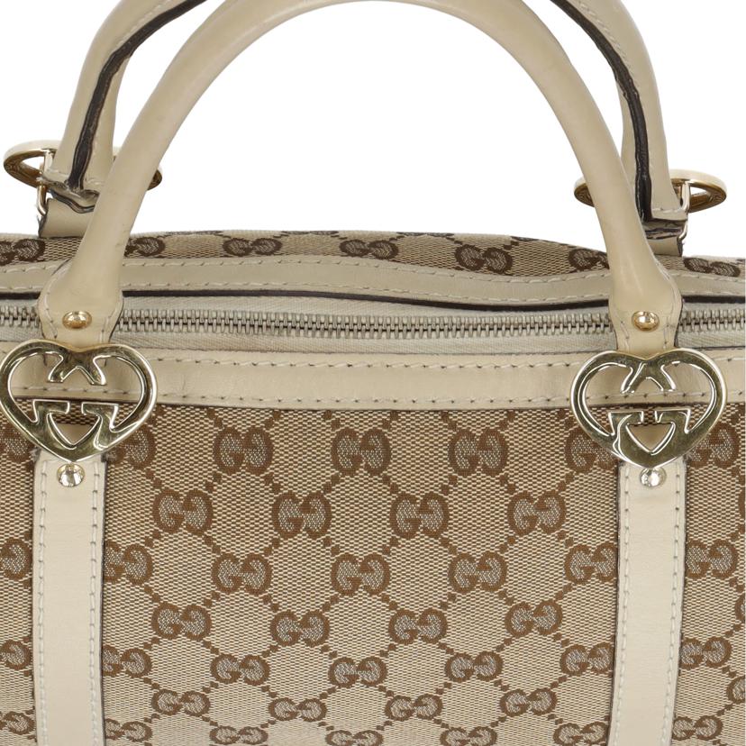 ＧＵＣＣＩ グッチ/ＧＧキャンバスラブリーハートトート/257069//520981/Bランク/75