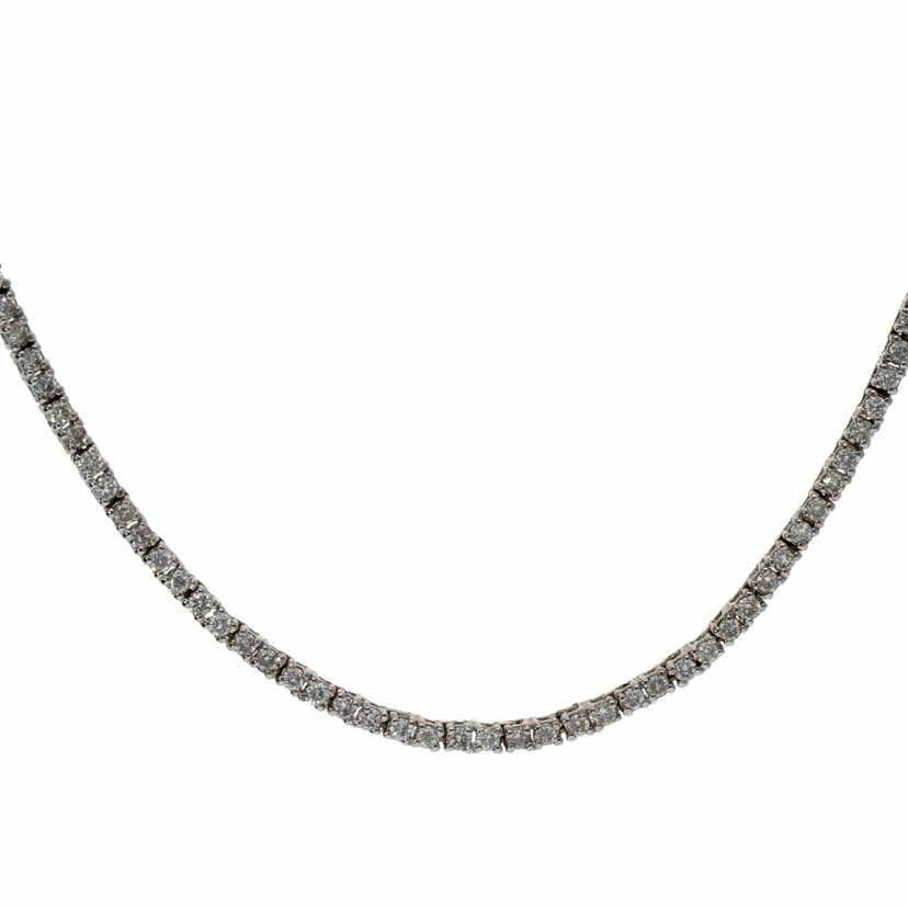 /Ｋ１８ＷＧダイヤネックレス２．５０ｃｔ//Aランク/75